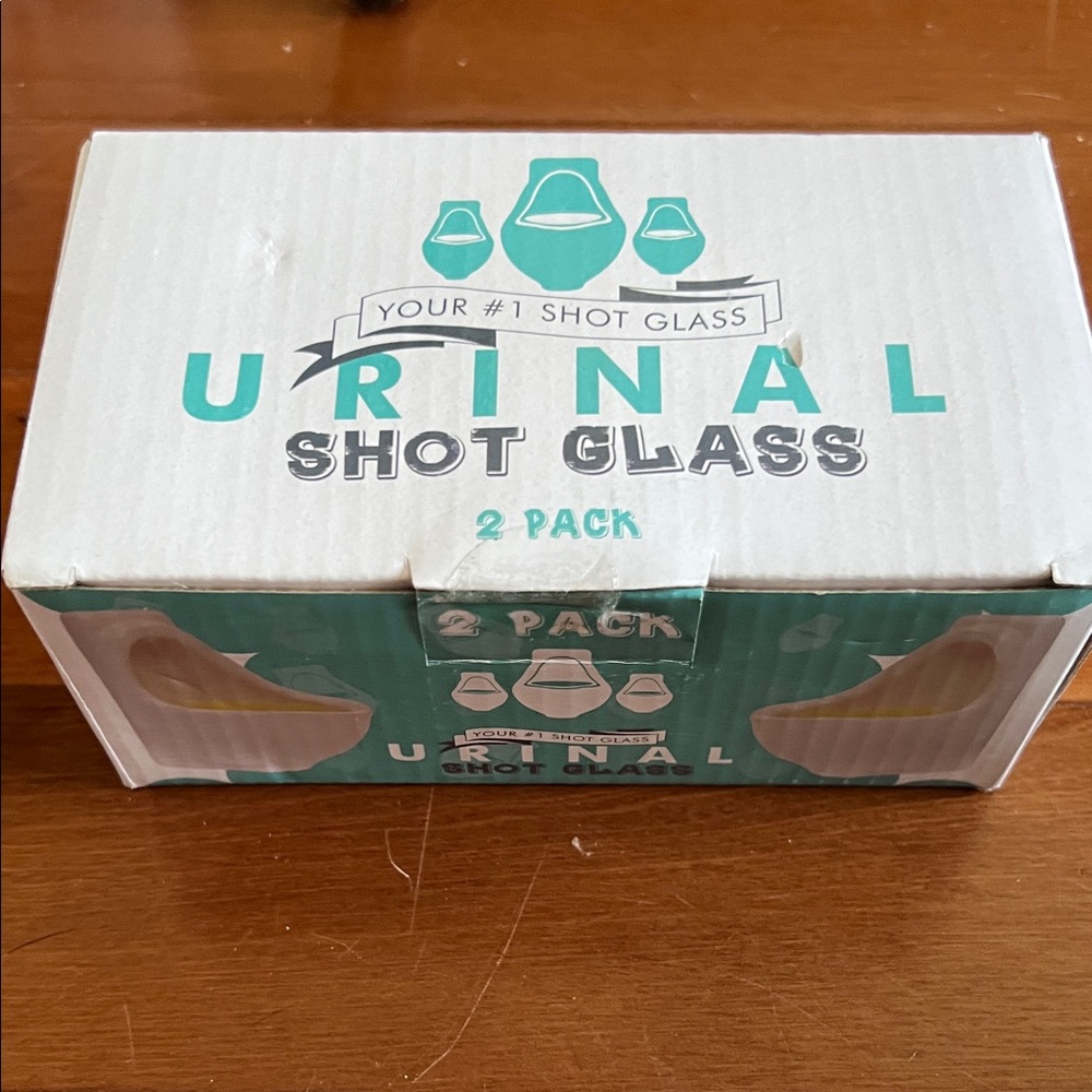 Urinal Shot Glass 2 Pack